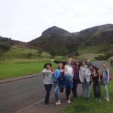 Going up to the Arthur’s seat