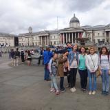 Trafalgar Square in London